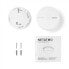 Netatmo NSA-DE - Photoelectrical reflection detector - White - 85 dB - Surface-mounted - Plastic - Horizontal