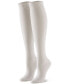 Женские носки Hue womens Flat Knit Knee High Socks 3 Pair Pack