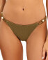 ViX 299764 Women's Firenze Flora Bikini Bottom, Olive, LG