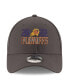 Men's Gray Phoenix Suns 2022 NBA Playoffs Bubble Letter 9FORTY Adjustable Hat