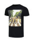 Men's and Women's Black The Beatles Abbey Road T-shirt