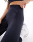 ASOS 4505 Icon seamless rib gym legging in navy