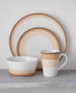 Colorscapes Desert Layers 4 Piece Coupe Place Setting