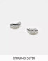 Kingsley Ryan gem lips stud earrings in sterling silver