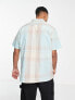 Levi's Sunset Camp shirt in blue pastel check