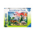 Puzzle Unter den Dinosauriern, 100 Teile