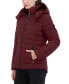 Women's Faux-Fur-Trim Hooded Packable Puffer Coat