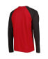 Men's Red Tampa Bay Buccaneers Current Raglan Long Sleeve T-shirt