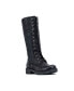 Women's Hanker Combat Lace Up Knee High Boots