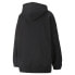 Puma Classics Oversized Pullover Hoodie Womens Black Casual Outerwear 533510-01