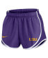 Women's Purple LSU Tigers Primetime Tempo Performance Shorts