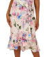 Women's Printed High-Low Ruffle Dress