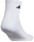 Men's Cushioned Quarter Extended Size Socks, 6-Pack