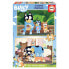 EDUCA BORRAS 2X16 Bluey Wooden Puzzle