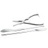 IBILI Seafood cracker and 2 stainless steel forks set