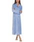 Women's Zip-Front Velour Ballet Robe