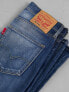 Levi's 502 tapered fit jeans in dark blue wash