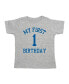 Toddler Boys My First Birthday Short Sleeve T-Shirt