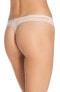 OnGossamer 289070 Women's Next to Nothing Hip G Thong Panty, Champagne, Medium