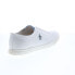 Original Penguin Petey Stripe Lace Up Mens White Lifestyle Sneakers Shoes