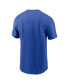 Men's Royal Duke Blue Devils Primetime Evergreen Wordmark T-Shirt