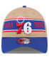 Men's Tan/Royal Philadelphia 76ers 2024 NBA Draft 9TWENTY Adjustable Hat