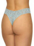 Hanky Panky Women's 248200 Original Rise Thong Blue Underwear Size OS