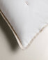 Satin cushion cover