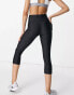 Under Armour Training Heat Gear capri sculpt leggings in black