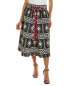 Sachin & Babi Kinsley Midi Skirt Women's Black Xs