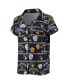 Женская пижама Concepts Sport womens Navy Milwaukee Brewers Flagship Allover Print Top and Shorts Sleep Set