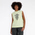 NEW BALANCE Shifted Heather Tech Graphic sleeveless T-shirt