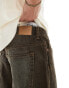 Weekday Sphere low waist loose fit jeans in brown wash