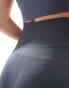 ASOS 4505 Tall seamless high waist gym leggings in navy