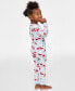 Baby & Toddler Santa Toss Cotton Snug-Fit Matching Family Christmas Pajamas, Created for Macy's