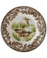 "Woodland" Bird Canapé Plates, Set of 4