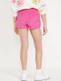 Dolphin-Hem Loop-Terry Cheer Shorts for Girls