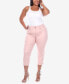 Plus Size Capri Jeans