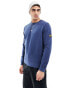 Barbour International Racer sweatshirt in deep blue