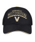 Men's Black Vanderbilt Commodores Wyatt Primary Team Trucker Adjustable Hat