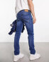 Lee Luke slim tapered fit jeans in mid vintage wash