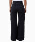 Women's Cargo Wide Leg Jeans