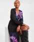 Women's Printed Surplice-Neck Tie-Waist Dress, XS-3X, Created for Macy's