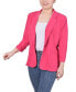 Petite 3/4 Sleeve Scuba Crepe Blazer