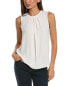 Anne Klein Scoop Neck Tank Women's White L