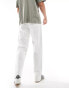 DTT rigid baggy fit jeans in white