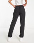 Vero Moda straight leg trouser in dark grey