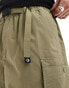 Converse Woodmark utility baggy shorts in khaki