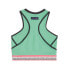 Puma Lemlem X Cropped Crew Neck Tank Top Womens Green Casual Athletic 52396036