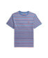 Big Boy Striped Cotton Jersey Tee